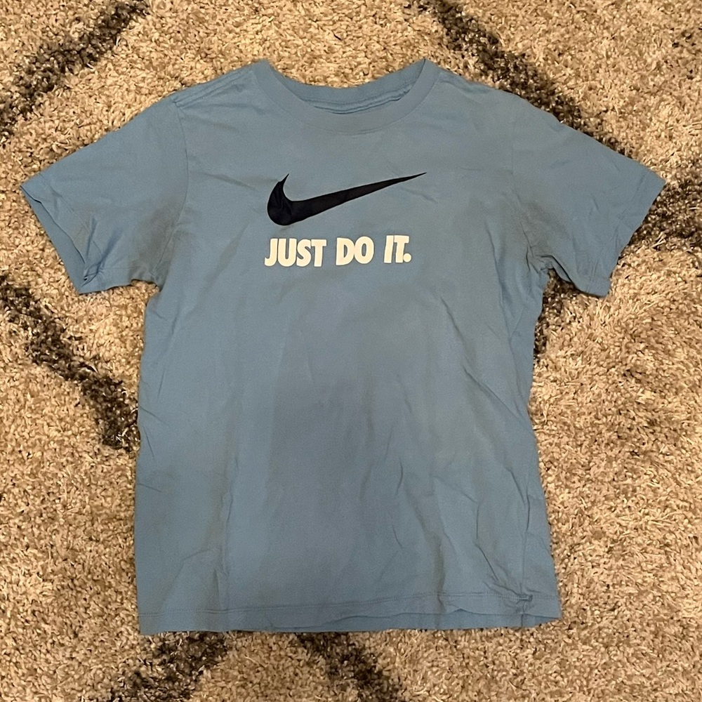 NIKE Blue Just Do It Tee